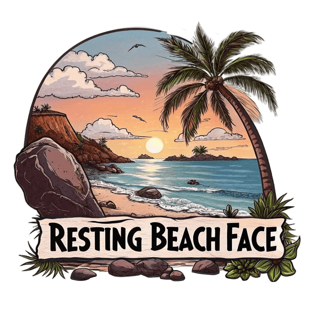 Resting Beach Face